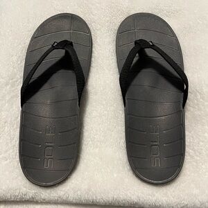 Sole orthopedic flip flops